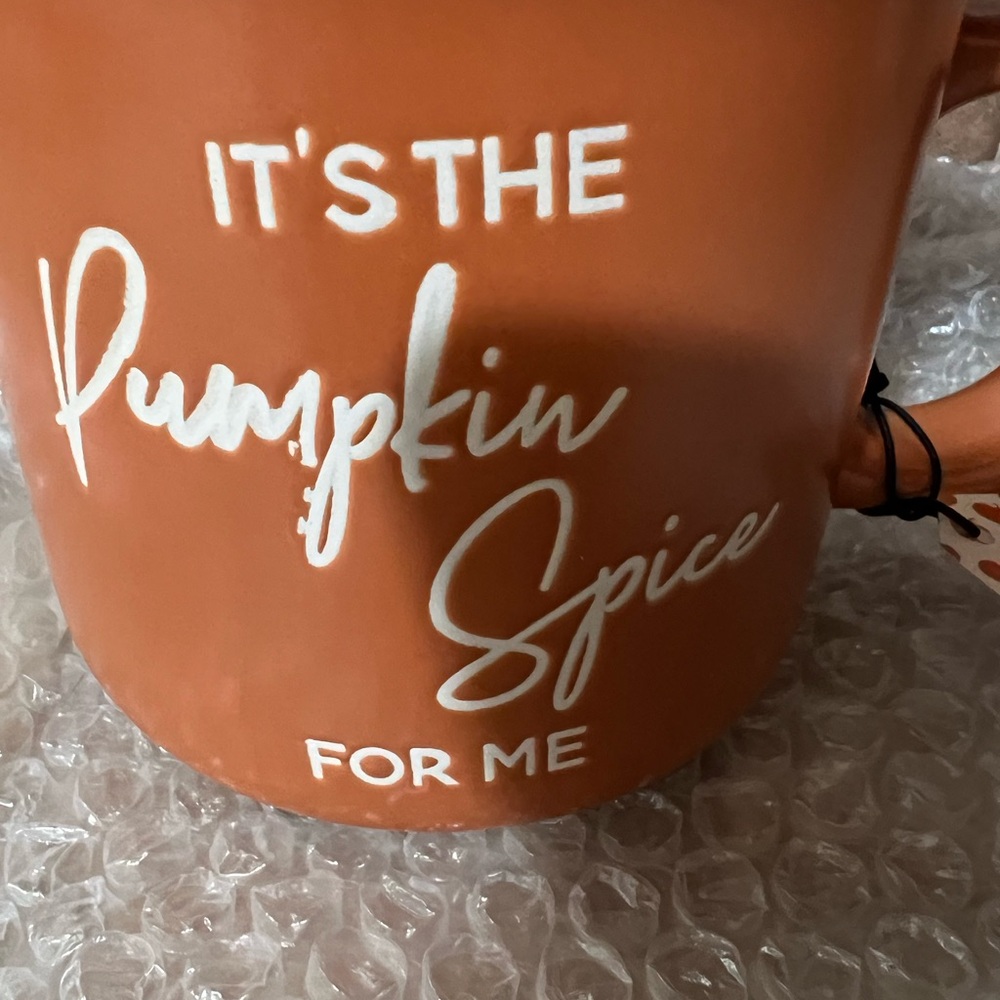 Sheffield Home Pumpkin Spice Oversized Coffee Mug - Picture 3 of 6